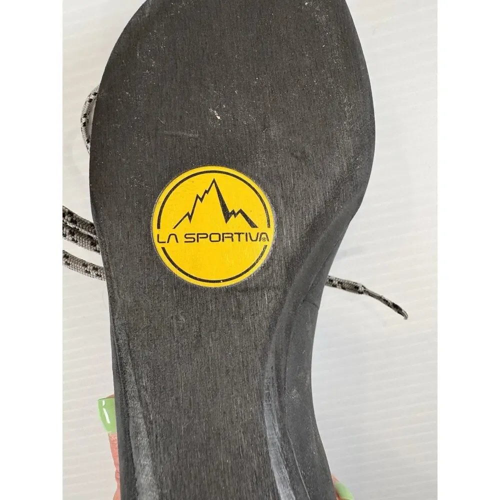 La Sportiva Nago Climbing Shoes EU 36 US Women 5.5 Men 4.5 Gray Vibram XS Edge